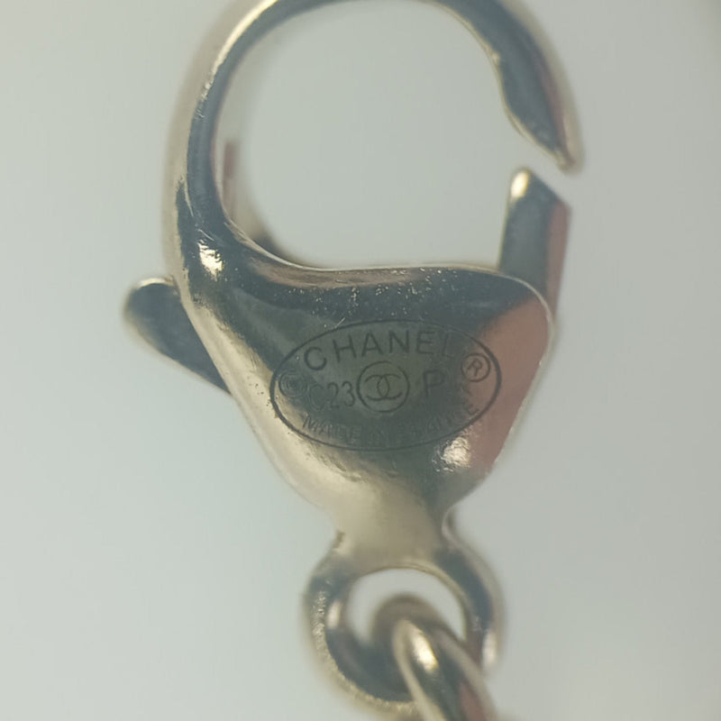 Heart Charm Bracelet Metal Gold And