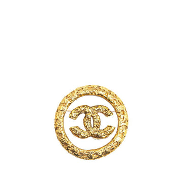 Cc Logo Brooch Metal