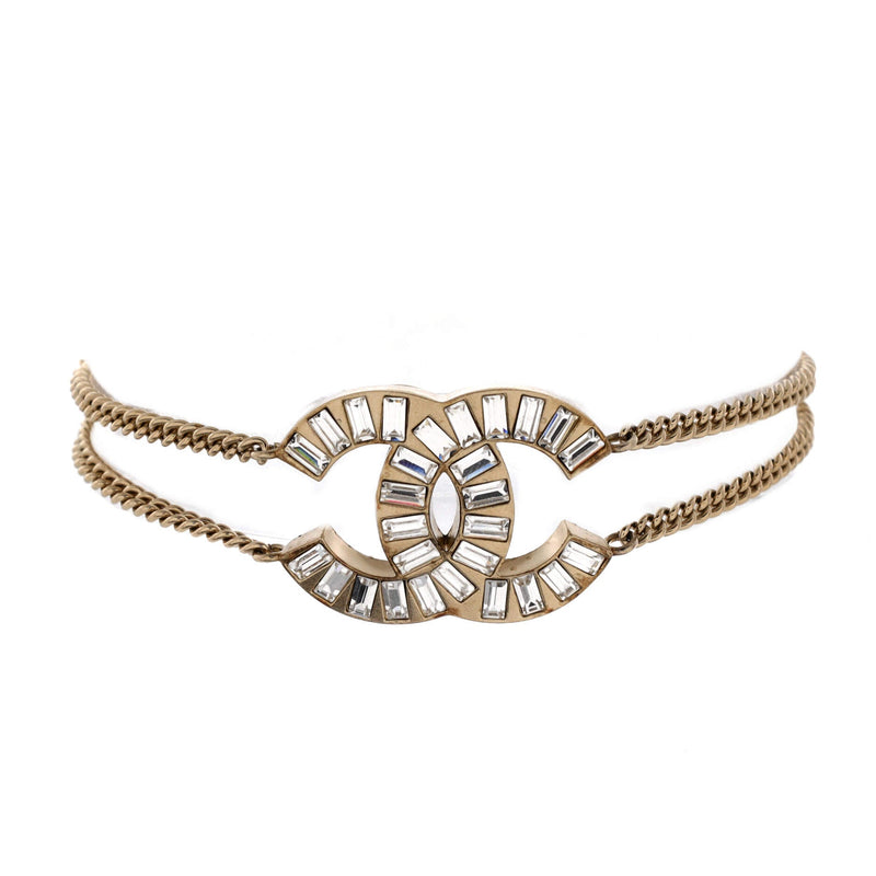 Cc Double Strand Bracelet Metal With