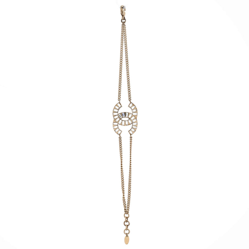 Cc Double Strand Bracelet Metal With