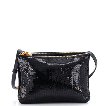 Celine Trio Crossbody Bag Sequin