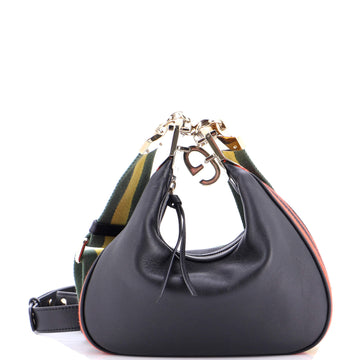 Attache Shoulder Bag Leather Small