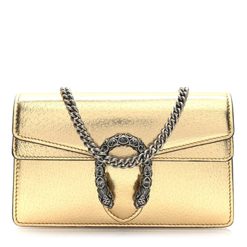 Gucci Metallic Calfskin Super Mini