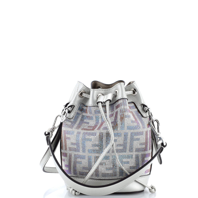 Mon Tresor Bucket Bag Zucca Crystal