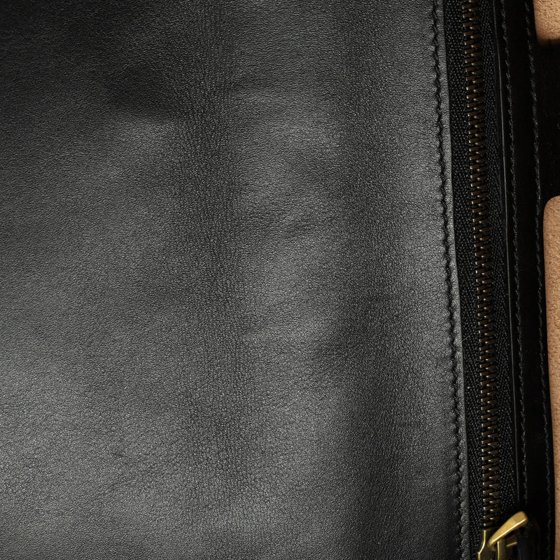 Queen Margaret Clutch Colorblock Leather