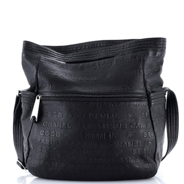 Unlimited Messenger Bag Embossed Leather