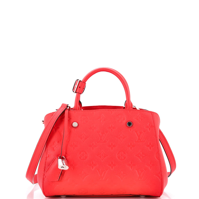 Montaigne Handbag Empreinte Leather Bb