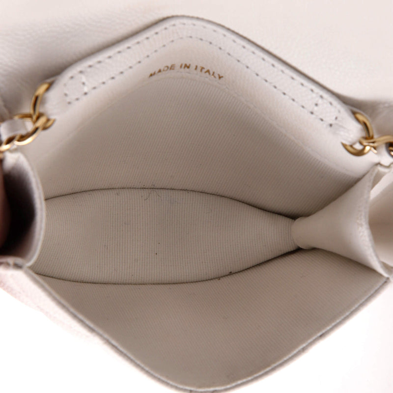 Classic Flap Clutch With Chain Quilted