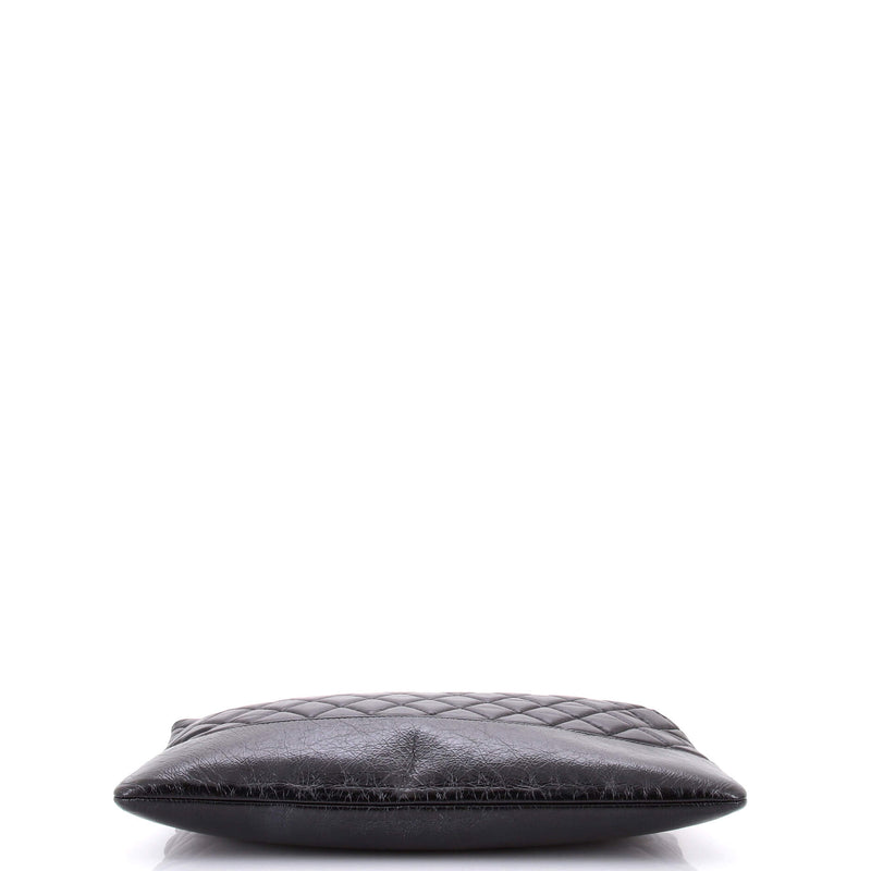 Gabrielle O Case Clutch Quilted Aged