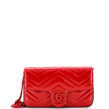 Gucci Gg Marmont Flap Bag Matelasse