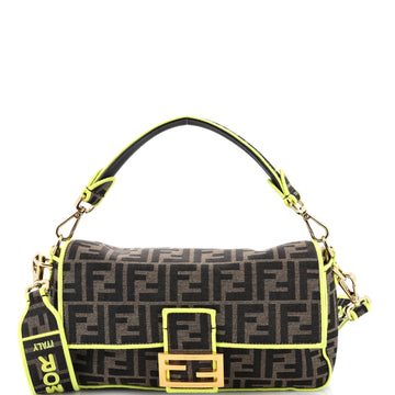 Fendi Baguette Nm Bag Zucca Canvas