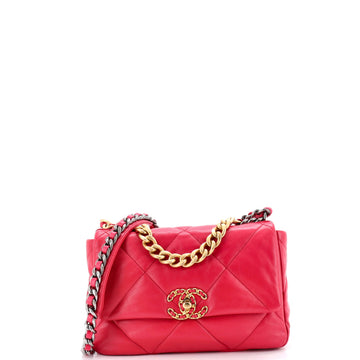 Chanel 19 Flap Bag Quilted Leather