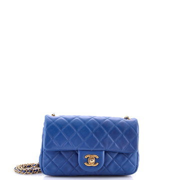 Pearl Crush Flap Bag Quilted Lambskin