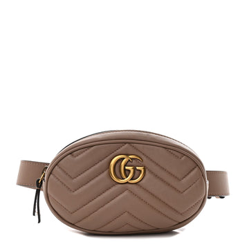 Calfskin Matelasse Gg Marmont Belt Bag