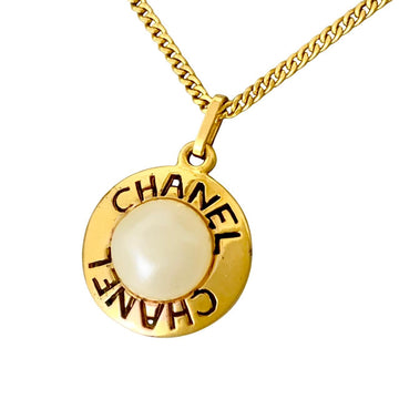 Chanel Necklace Pearl Alphabet Cutout