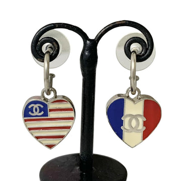 Chanel Earrings Coco Mark Heart