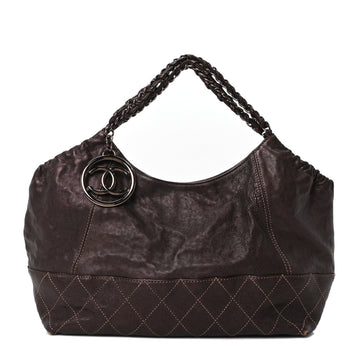 Metallic Calfskin Baby Coco Cabas Bronze