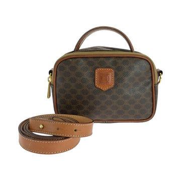 Vintage Saddle Flap Shoulder Bag Macadam