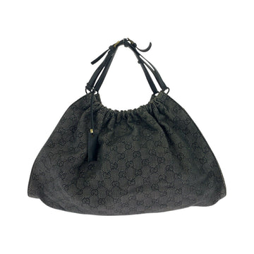 Horsebit Hobo Gg Canvas Large