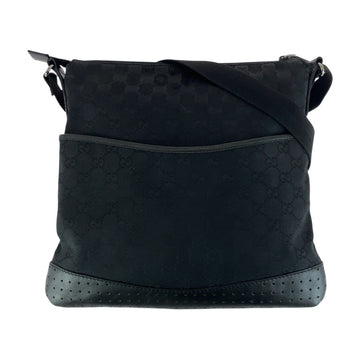 Zip Messenger Bag Gg Canvas With