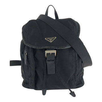 Double Front Pocket Backpack Tessuto