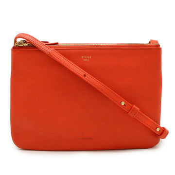 Trio Crossbody Bag Leather Small