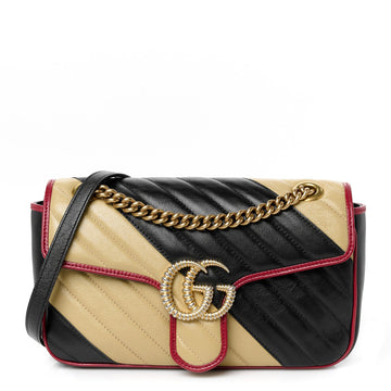 Vintage Effect Calfskin Matelasse