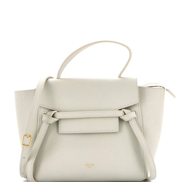 Belt Bag Textured Leather Nano