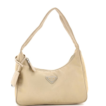 Prada Re-Edition Hobo Tessuto Mini