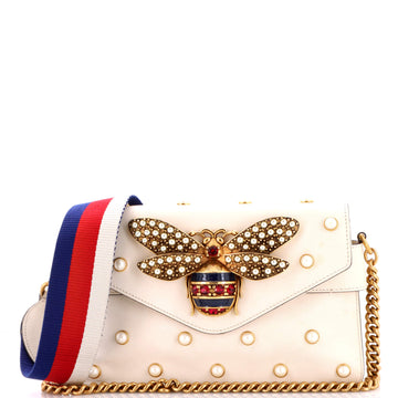 Gucci Broadway Pearly Bee Shoulder Bag