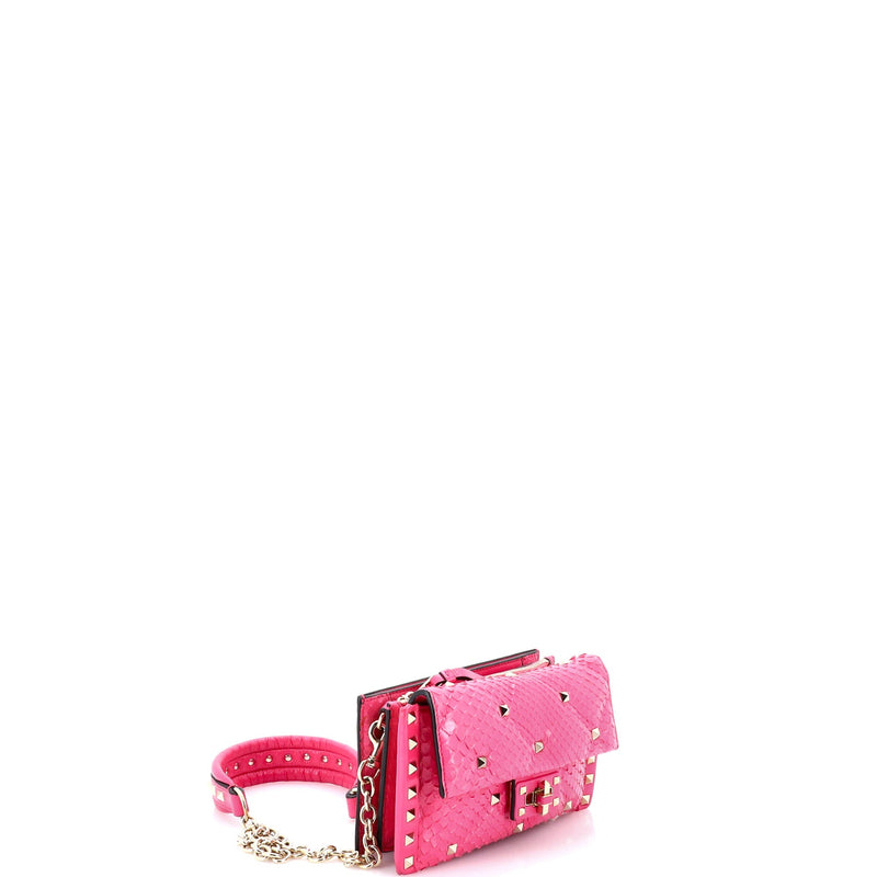 Candystud Crossbody Bag Python Mini