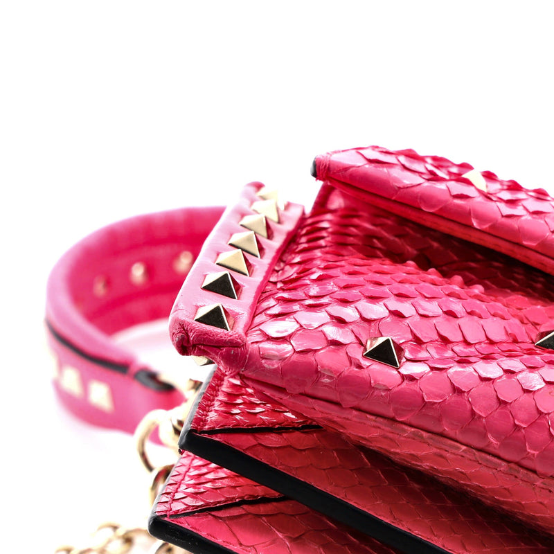 Candystud Crossbody Bag Python Mini