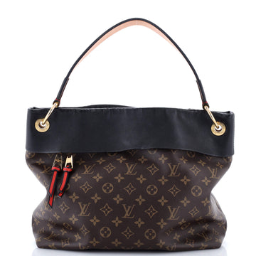 Tuileries Hobo Canvas With Leather