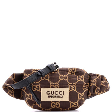 Ripstop Belt Bag Gg Nylon And Leather