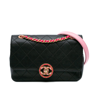 Vintage Cc Chain Flap Bag Quilted