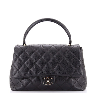 Vintage Classic Top Handle Flap Bag