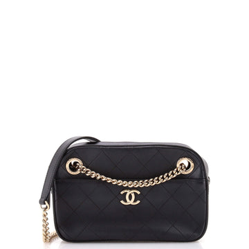 Camera Case Bag Quilted Calfskin With