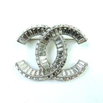 Cc Logo Brooch Sterling Silver