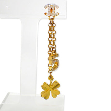 Chanel Cc Logo Earrings Metal