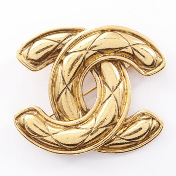 Cc Logo Brooch Metal