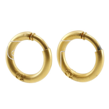 Chanel Vintage Clip-On Earrings Hoop