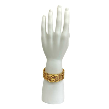 Chanel Cc Logo Turnlock Bracelet Metal
