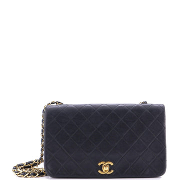 Vintage Full Flap Bag Quilted Lambskin