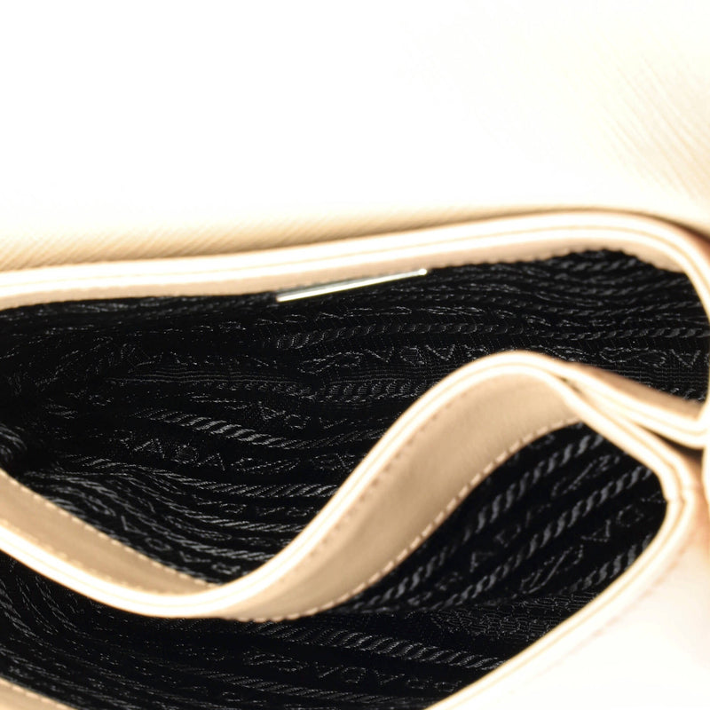 Chain Flap Crossbody Bag Saffiano And