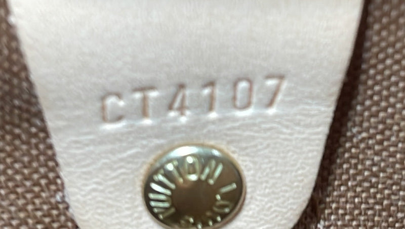 Speedy Bandouliere Bag Canvas 30