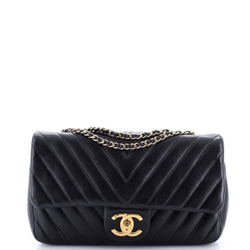 Classic Single Flap Bag Chevron Lambskin
