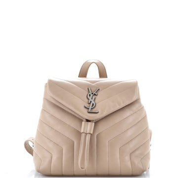 Saint Laurent Loulou Backpack Matelasse