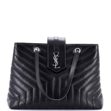 Loulou Tote Matelasse Chevron Leather