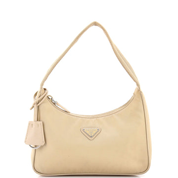 Prada Re-Edition Hobo Tessuto Mini