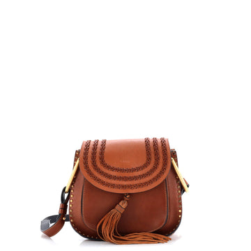 Hudson Handbag Whipstitch Leather Small